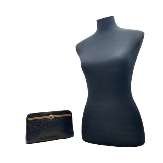 Vintage leren clutch van Dior - Image 2
