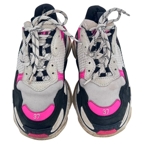 Balenciaga Triple S Sneakers i flerfärgad polyester - Image 4