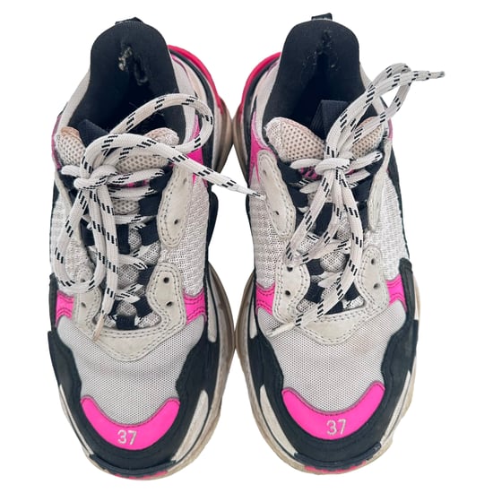 Balenciaga Triple S Sneakers i flerfärgad polyester - Image 5
