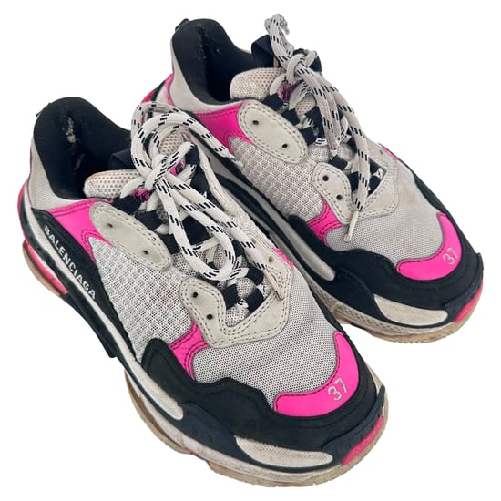 Balenciaga Triple S Sneakers i flerfärgad polyester - Image 6