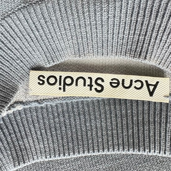 Acne Studios Knitted Sweater in Blue Polyester - Image 4