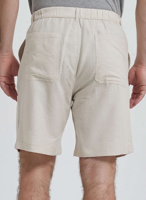 William de Faye - Linen Shorts - Linen - Image 2
