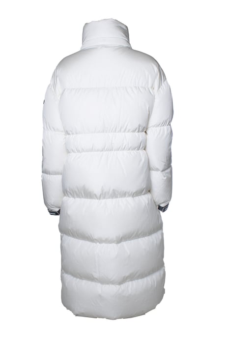 Moncler, quiltad pufferjacka i vitt - Image 2