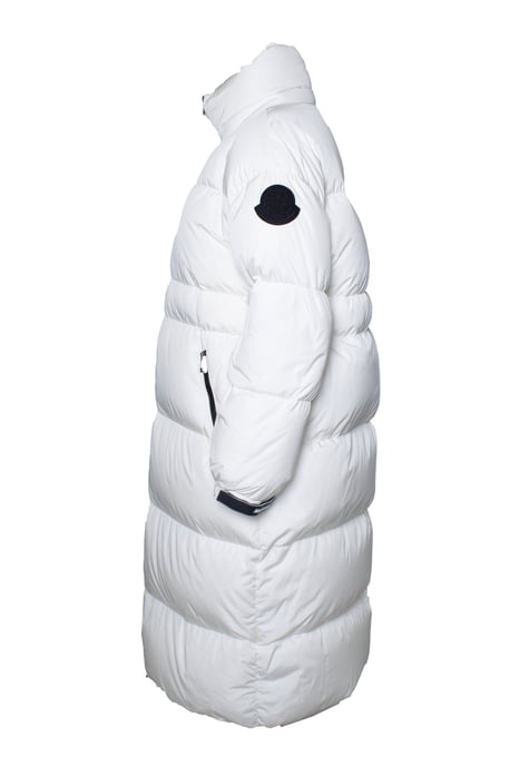 Moncler, quiltad pufferjacka i vitt - Image 4