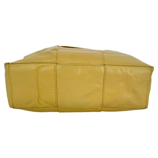 Bottega Veneta Medium Arco Camera Bag in Yellow Calf Leather - Image 6