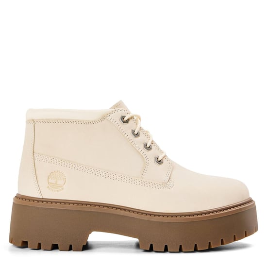 Timberland Dames/Dames Stone Street Waterdichte enkellaarzen van leer (Natuurlijk) - Image 1