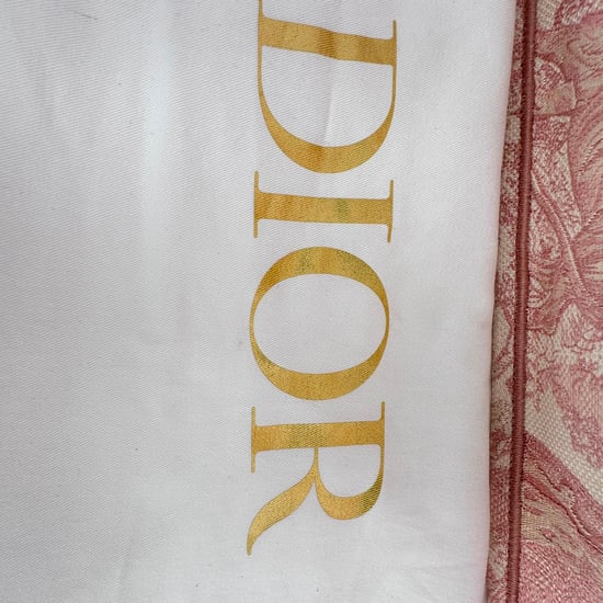 Dior Medium Book Tote Toile de Jouy Embroidered Bag in Pink Canvas - Image 5