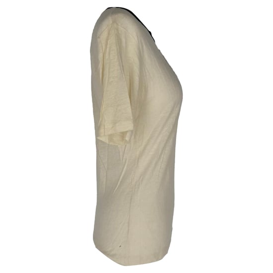 Chanel 20C Lace Clock Short Sleeve T-shirt in White Viscose - Image 5