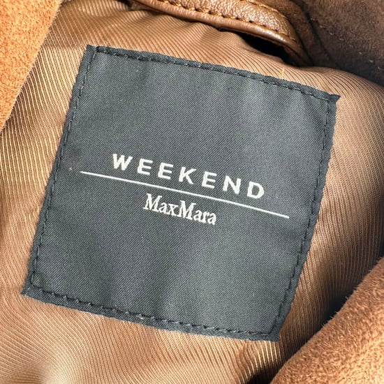 Weekend Max Mara Camino Coat in Brown Leather - Image 4