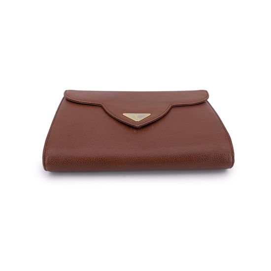 Vintage leren clutch van Yves Saint Laurent (YSL) - Image 4