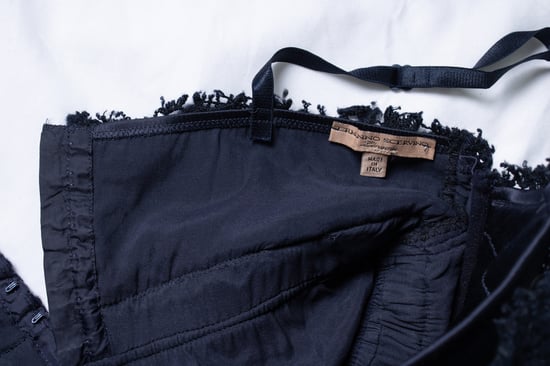 Ermanno Scervino, Blå undertopp med ull - Image 5