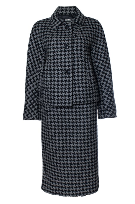 DKNY, pied de poule set in black and grey - Image 1
