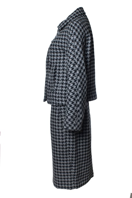 DKNY, pied de poule set in black and grey - Image 3