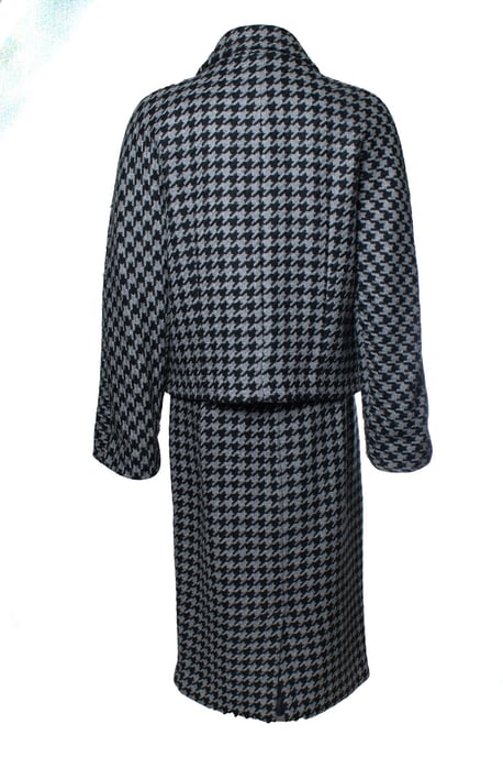DKNY, pied de poule set in black and grey - Image 4
