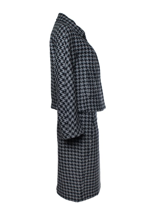 DKNY, pied de poule set in black and grey - Image 5