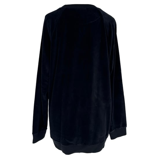 Balmain Velvet Coin Sweater in Black Cotton - Image 3
