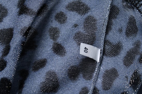 Dolce & Gabbana, blå leopardmönstrad lurexkofta - Image 5