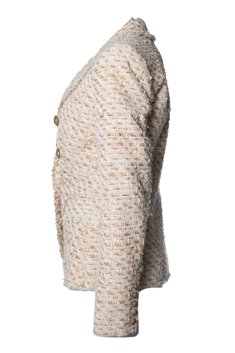 Balmain, dubbelknäppt tweedkavaj - Image 2