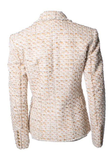 Balmain, dubbelknäppt tweedkavaj - Image 3