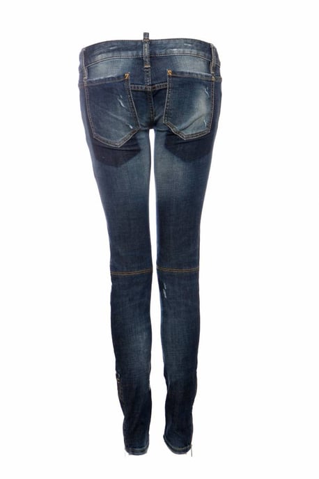Dsquared2, mellanblå bikerjeans - Image 3