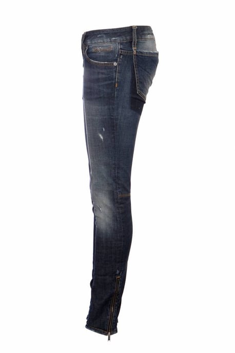 Dsquared2, mellanblå bikerjeans - Image 4
