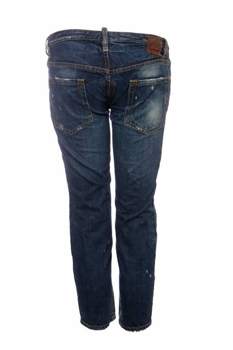 Dsquared2, blå boyfriend-jeans - Image 3
