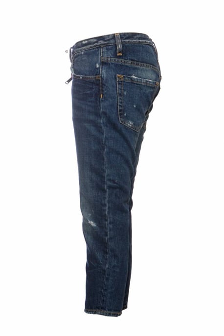 Dsquared2, blå boyfriend-jeans - Image 4