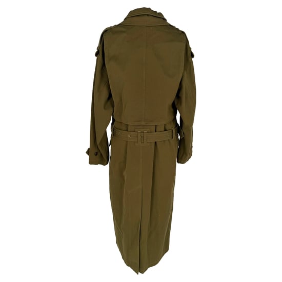 Isabel Marant Tadao Trench Coat in Khaki Cotton - Image 2
