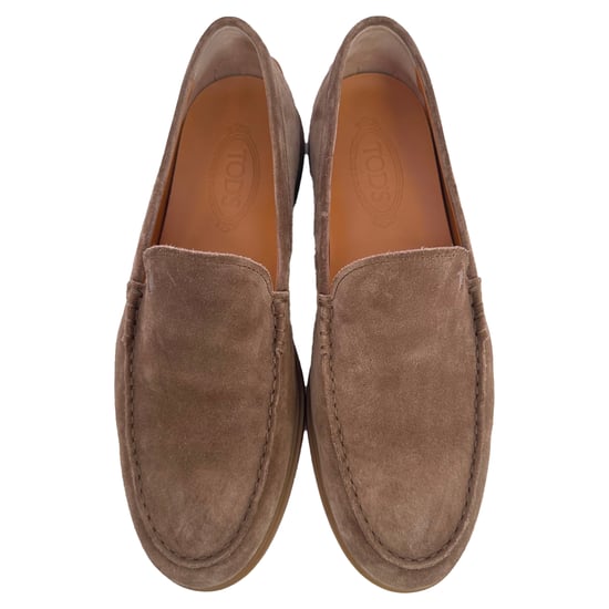 Tod's Loafers i brunt mocka - Image 4