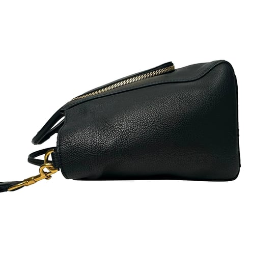 Anya Hindmarch Top Handle Bag in Black Leather - Image 3