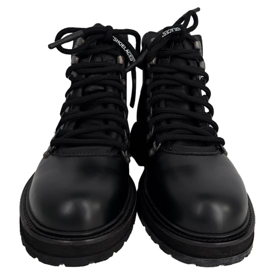 Off-White Wandelschoenen tot de Enkel in Zwart Leer - Image 2