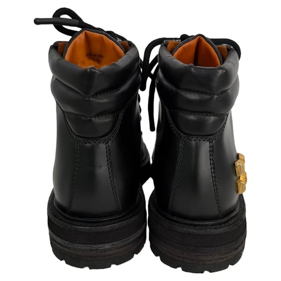 Off-White Wandelschoenen tot de Enkel in Zwart Leer - Image 3