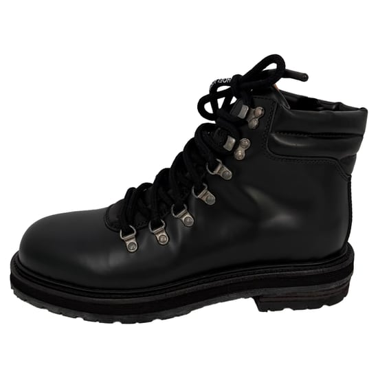Off-White Wandelschoenen tot de Enkel in Zwart Leer - Image 4
