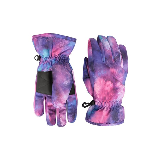 Mountain Warehouse Childrens/Kids Printed Ski Gloves (Dark Purple) - Image 4