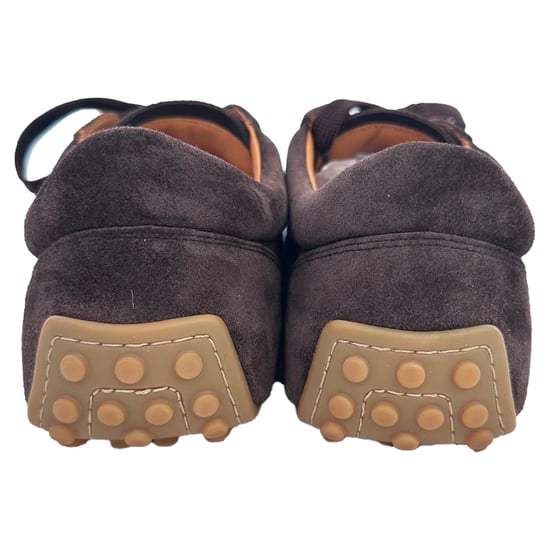 Tod's Low Top Sneakers in Brown Suede - Image 6