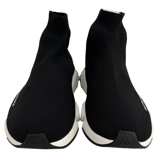 Balenciaga Speed Trainer Shoes in Black Polyester - Image 2