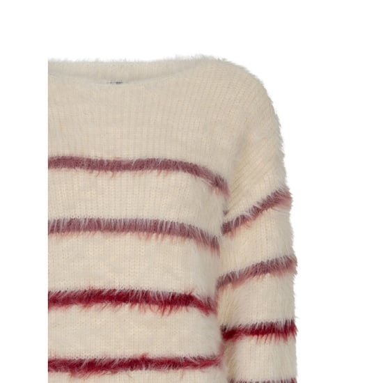 Red Button Rb sweet fuzzy stripe burgundy - Image 3