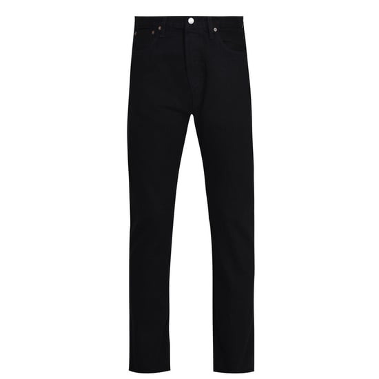 Levis Mens 501 Original Crash Courses Jeans (Black) - Image 5