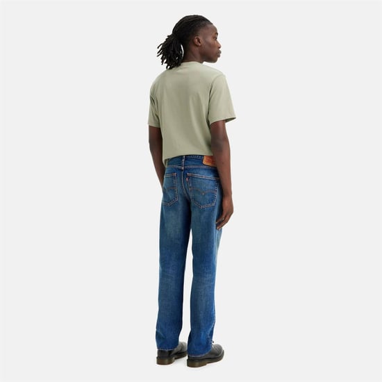 Levis Heren 501 Originele Crash Courses Jeans (Blauw) - Image 3