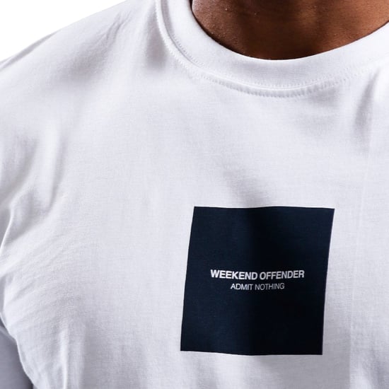 Weekend Offender Mens T Shirts Admit 2 Crew Neck Short Sleeve Cotton Summer Tee - Image 3
