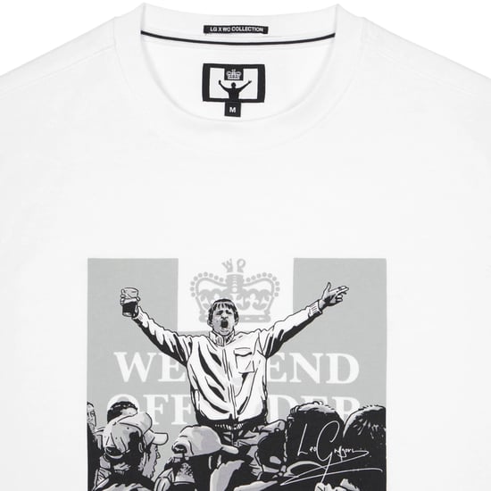 Weekend Offender Mens T Shirt Crew Neck Short Sleeve Leo Graphic Mono Summer Tee - Image 4