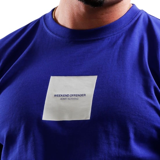 Weekend Offender Mens T Shirts Admit 2 Crew Neck Short Sleeve Cotton Summer Tee - Image 3