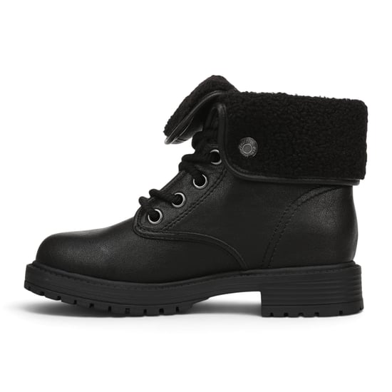 Blowfish Malibu dames winterlaarzen met veters van zwart kunstleer - Andy-Cozy - Image 3