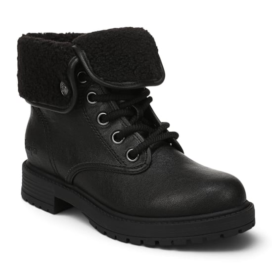 Blowfish Malibu dames winterlaarzen met veters van zwart kunstleer - Andy-Cozy - Image 5