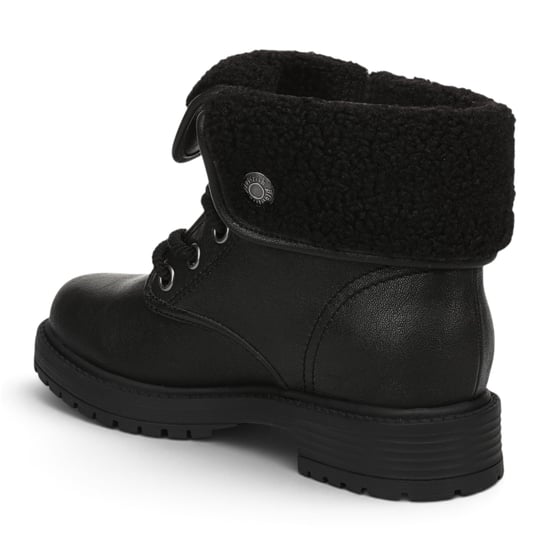 Blowfish Malibu dames winterlaarzen met veters van zwart kunstleer - Andy-Cozy - Image 6