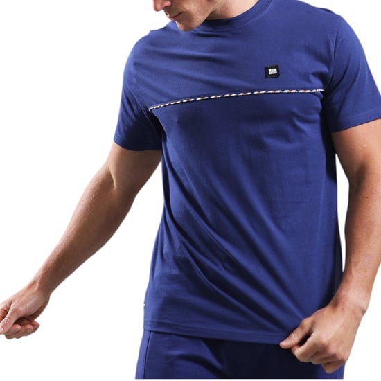 Weekend Offender Mens T Shirts Cefalu Crew Neck Summer Pullover Cotton Top - Image 1