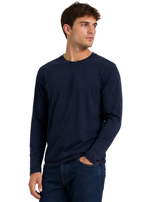 Kruze | Mens Long Sleeve T-Shirts 3 Pack - Image 4