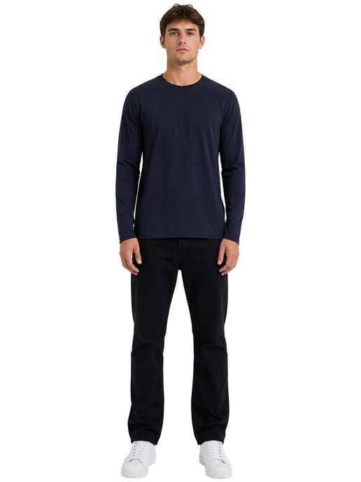 Kruze | Mens Long Sleeve T-Shirts 3 Pack - Image 5