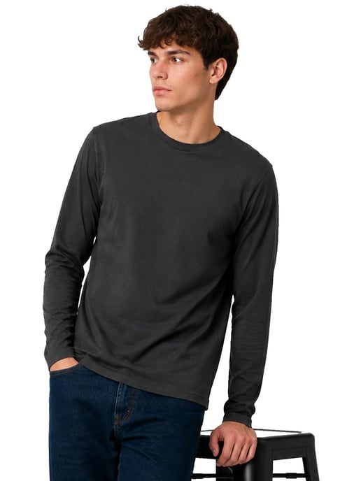 Kruze | Mens Long Sleeve T-Shirts 3 Pack - Image 6