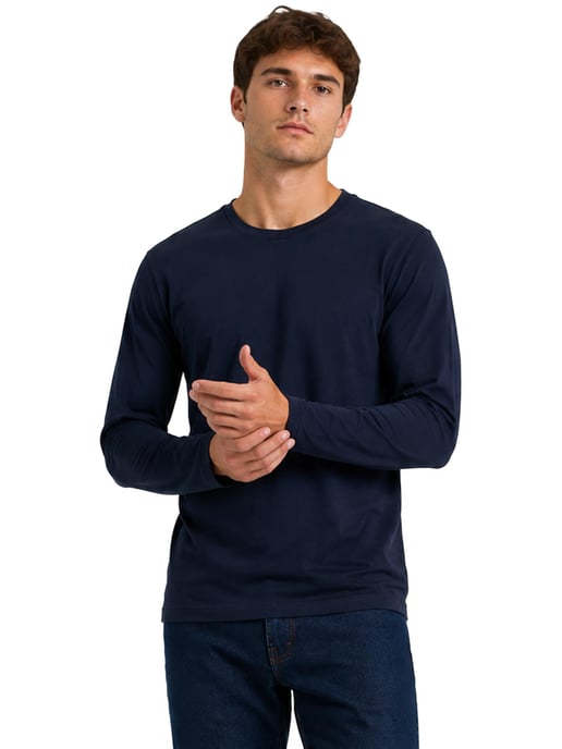 Kruze | Mens Long Sleeve T-Shirts 3 Pack - Image 6
